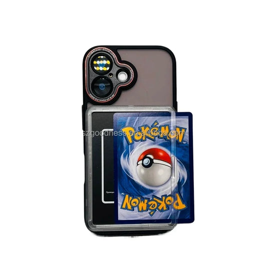 Protective iPhone Case with Collectible Card Display Slot