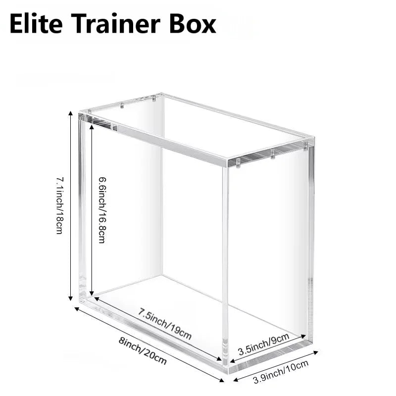 Premium Acrylic ETB Case for Pokémon Elite Trainer Boxes – Crystal Clear Protective Displa