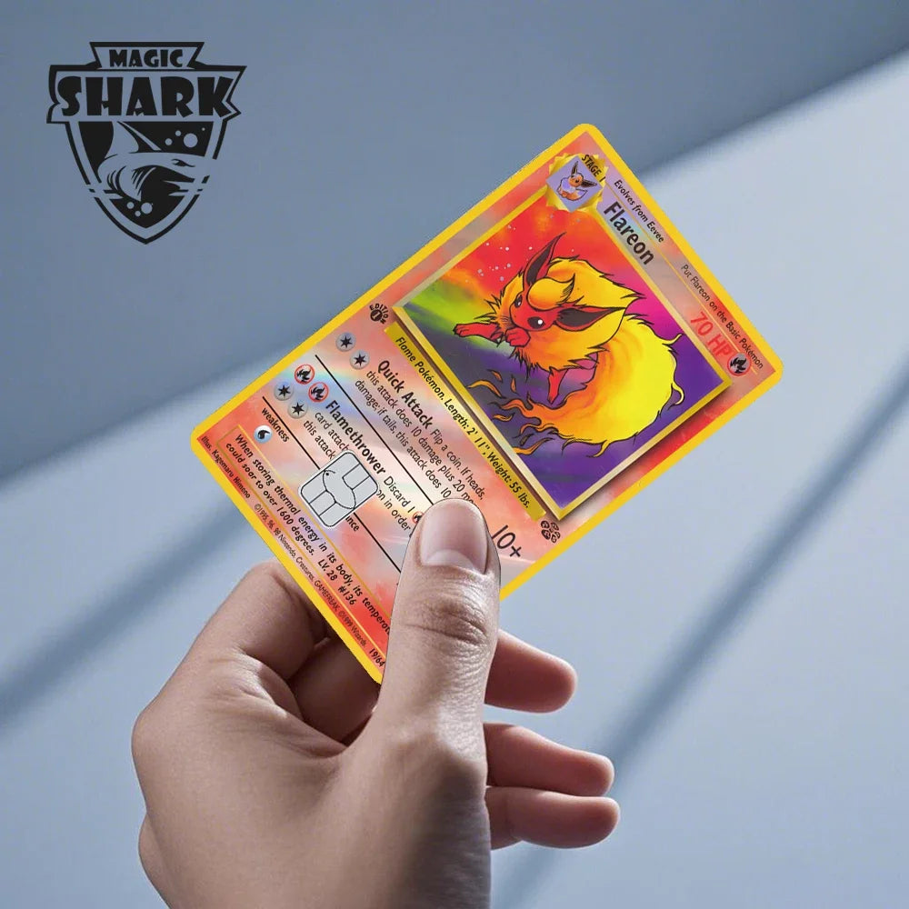 Vintage Art Credit & Debit Card Skins – Holographic Anime Card Stickers