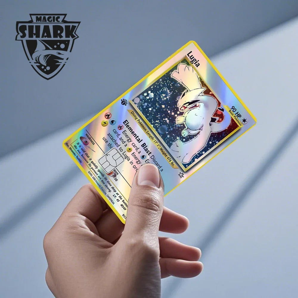 Vintage Art Credit & Debit Card Skins – Holographic Anime Card Stickers