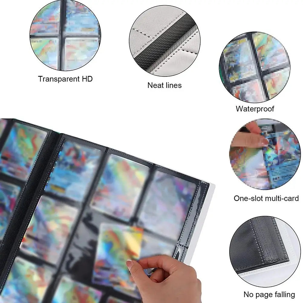 9-Pocket Card Binder — Holds 360 Cards