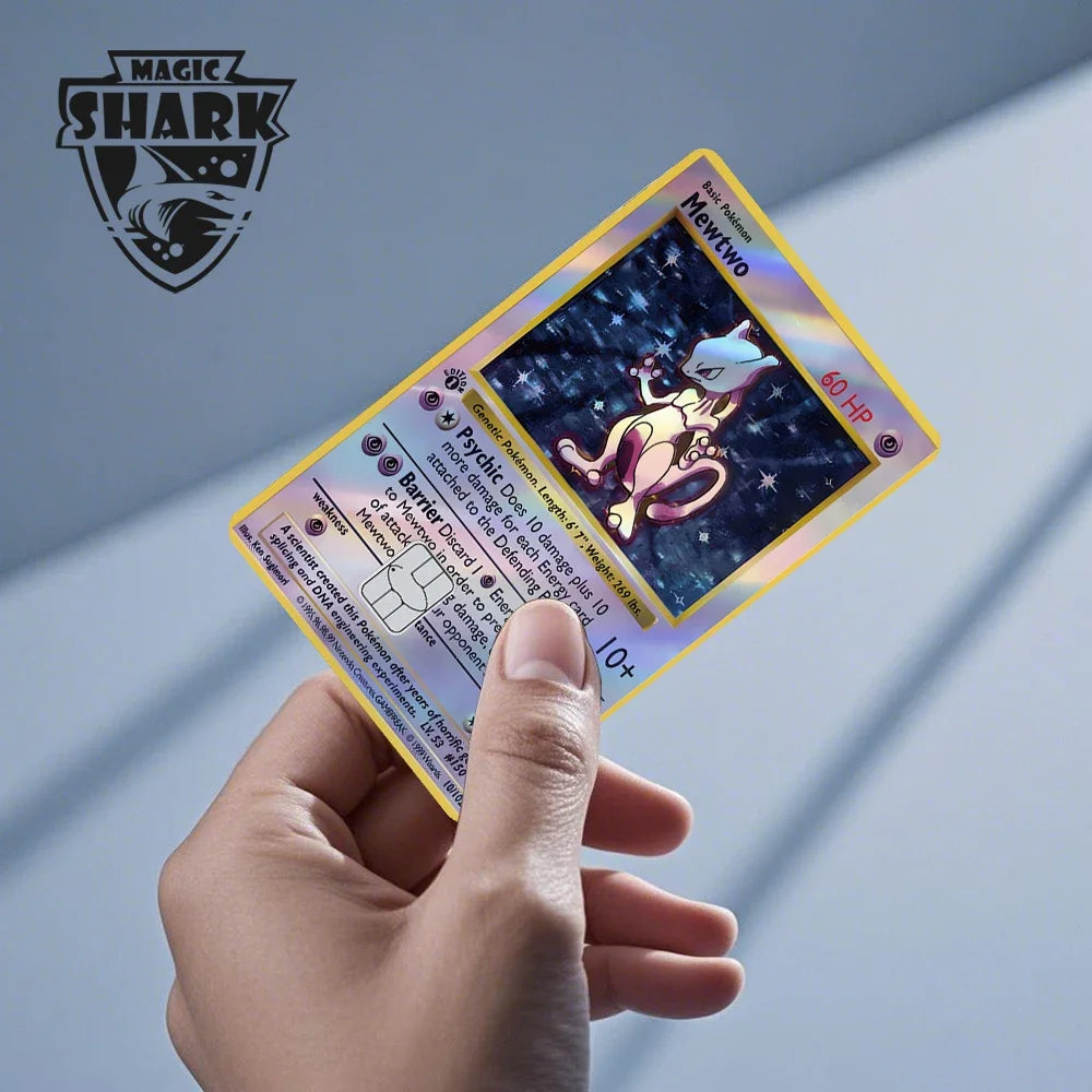 Vintage Art Credit & Debit Card Skins – Holographic Anime Card Stickers