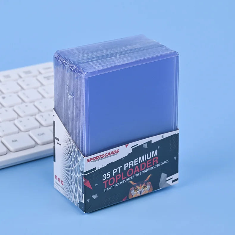 Premium Toploaders (25 Pack) — Rigid Card Protection