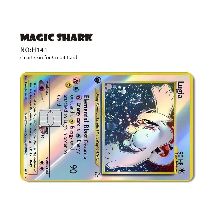 Vintage Art Credit & Debit Card Skins – Holographic Anime Card Stickers