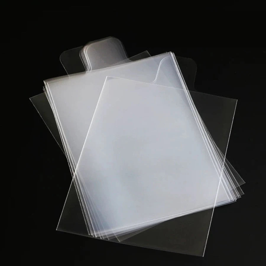 Pull Tab Card Sleeves — Easy Removal from Toploaders