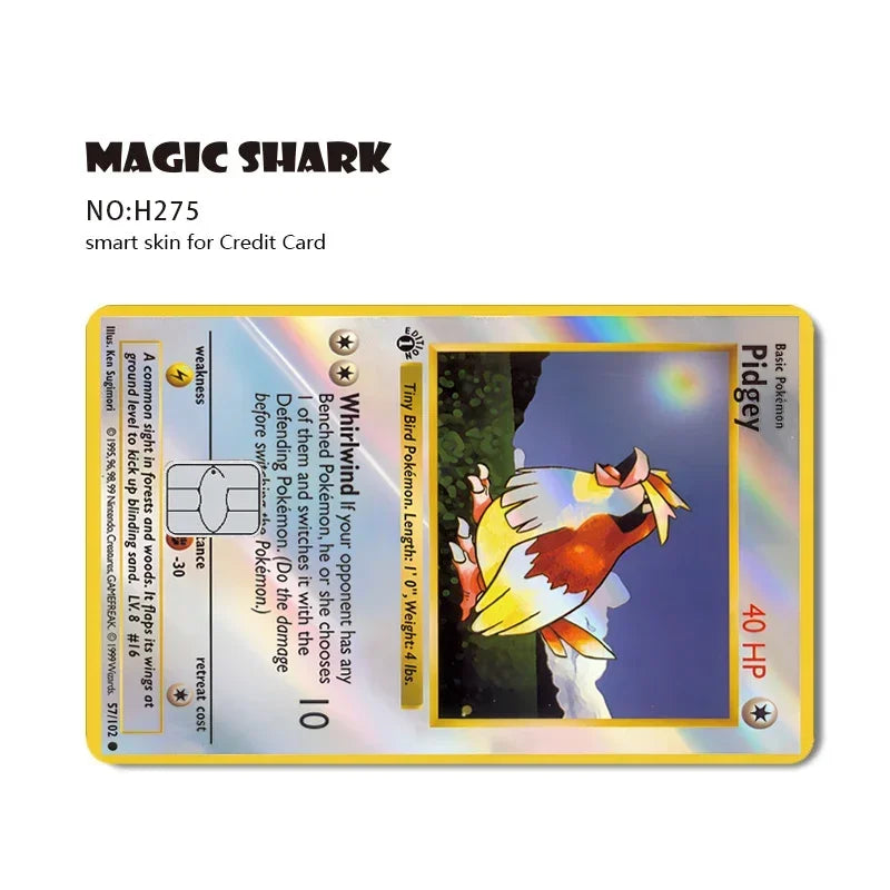 Vintage Art Credit & Debit Card Skins – Holographic Anime Card Stickers
