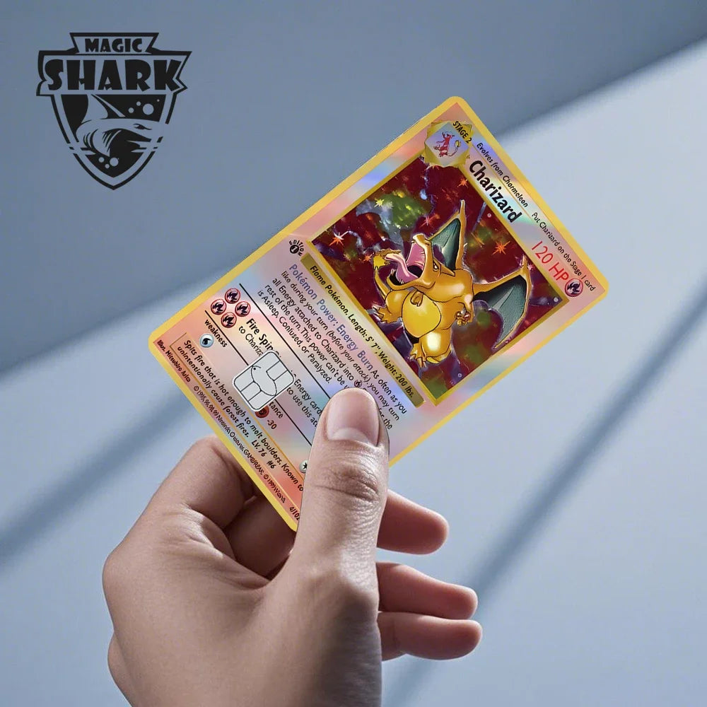 Vintage Art Credit & Debit Card Skins – Holographic Anime Card Stickers