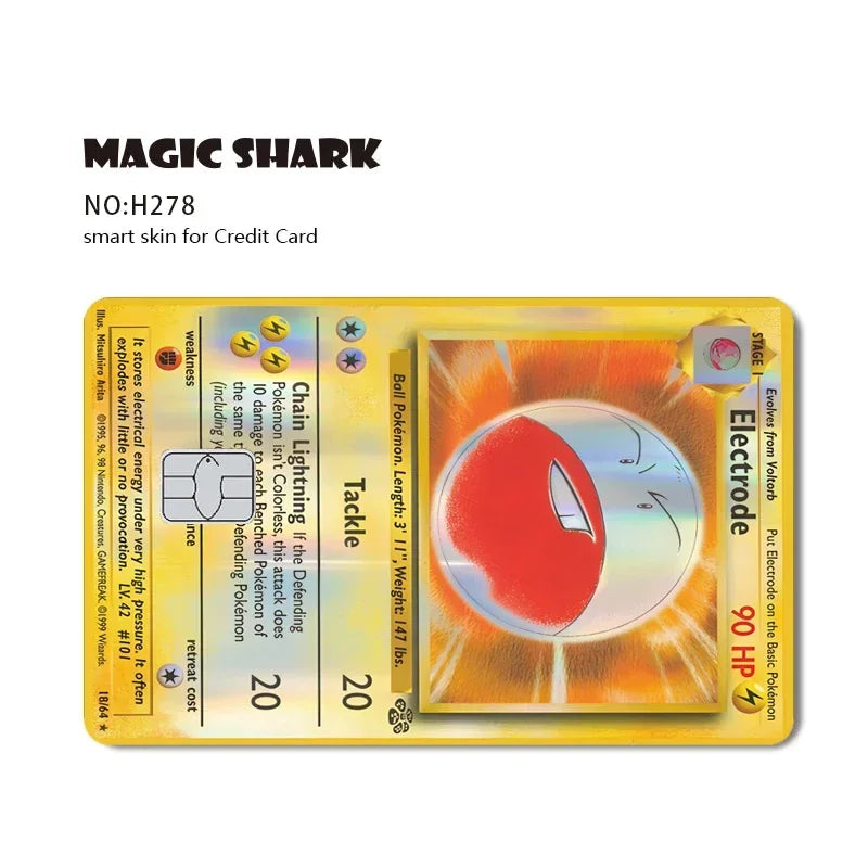 Vintage Art Credit & Debit Card Skins – Holographic Anime Card Stickers