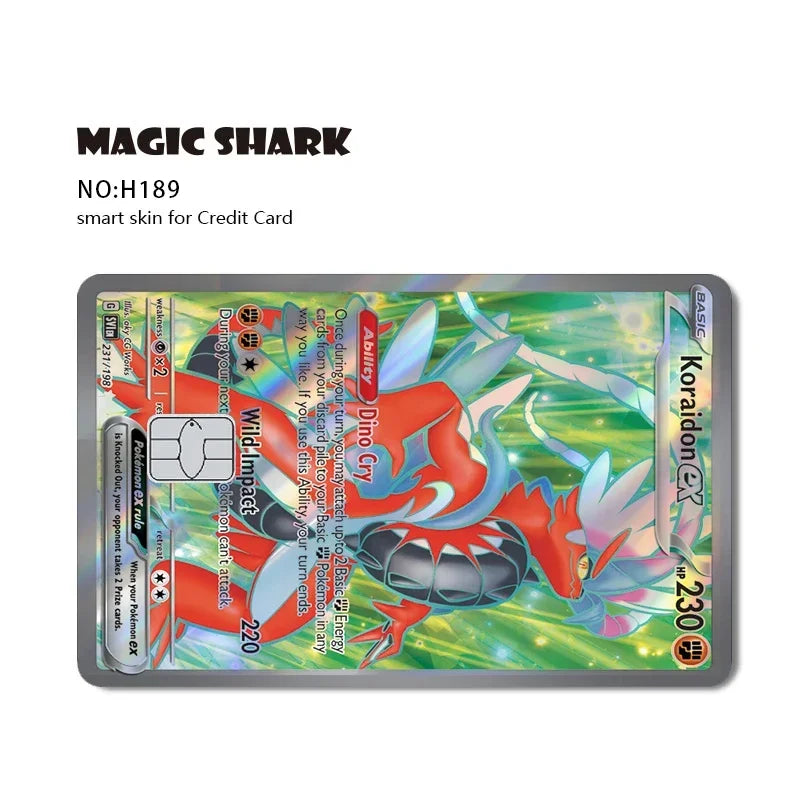 Vintage Art Credit & Debit Card Skins – Holographic Anime Card Stickers