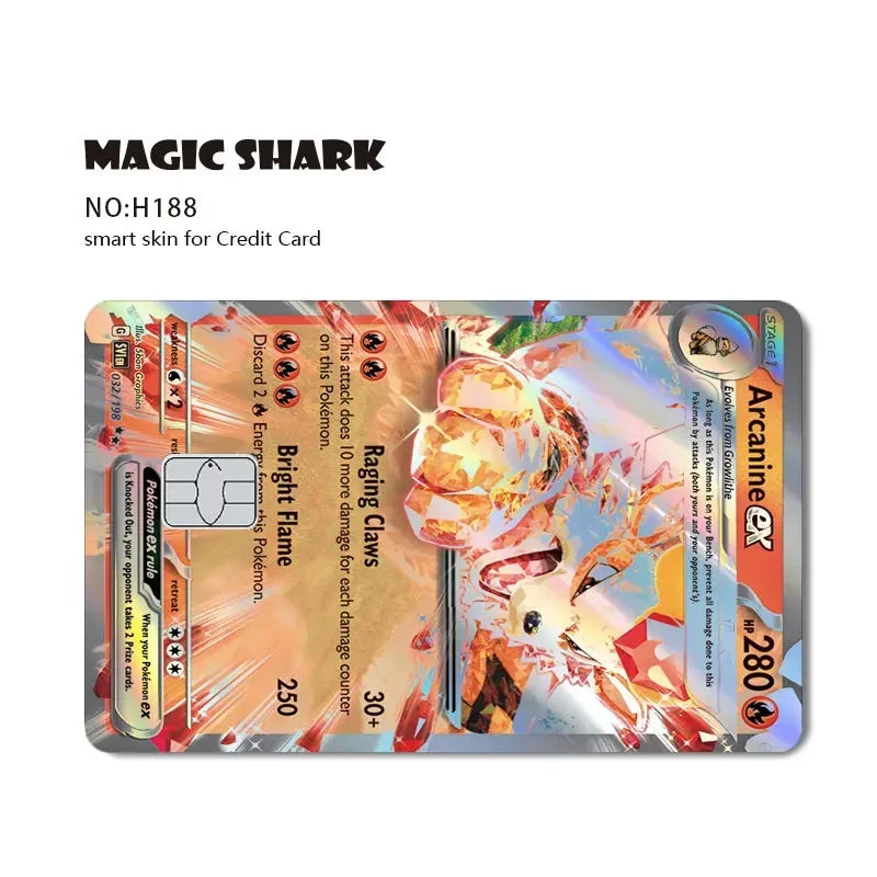 Vintage Art Credit & Debit Card Skins – Holographic Anime Card Stickers