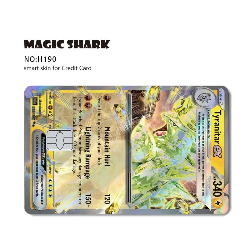 Vintage Art Credit & Debit Card Skins – Holographic Anime Card Stickers