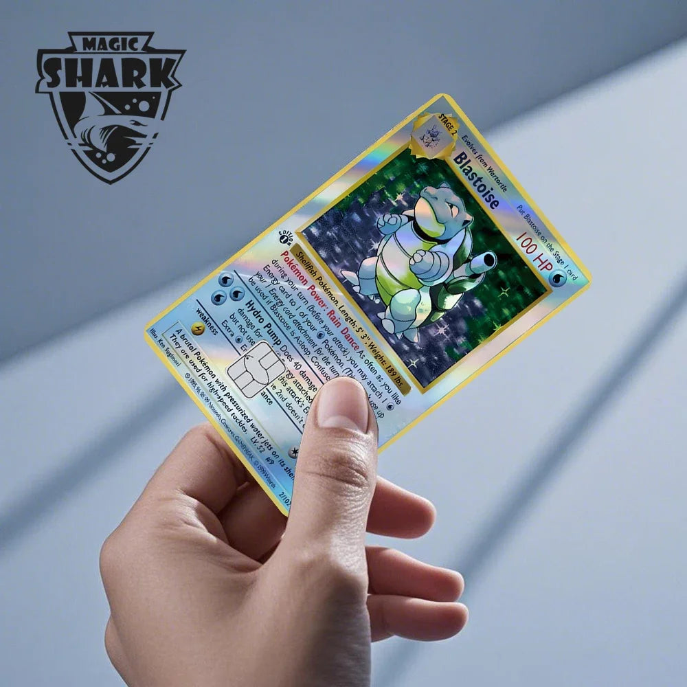 Vintage Art Credit & Debit Card Skins – Holographic Anime Card Stickers