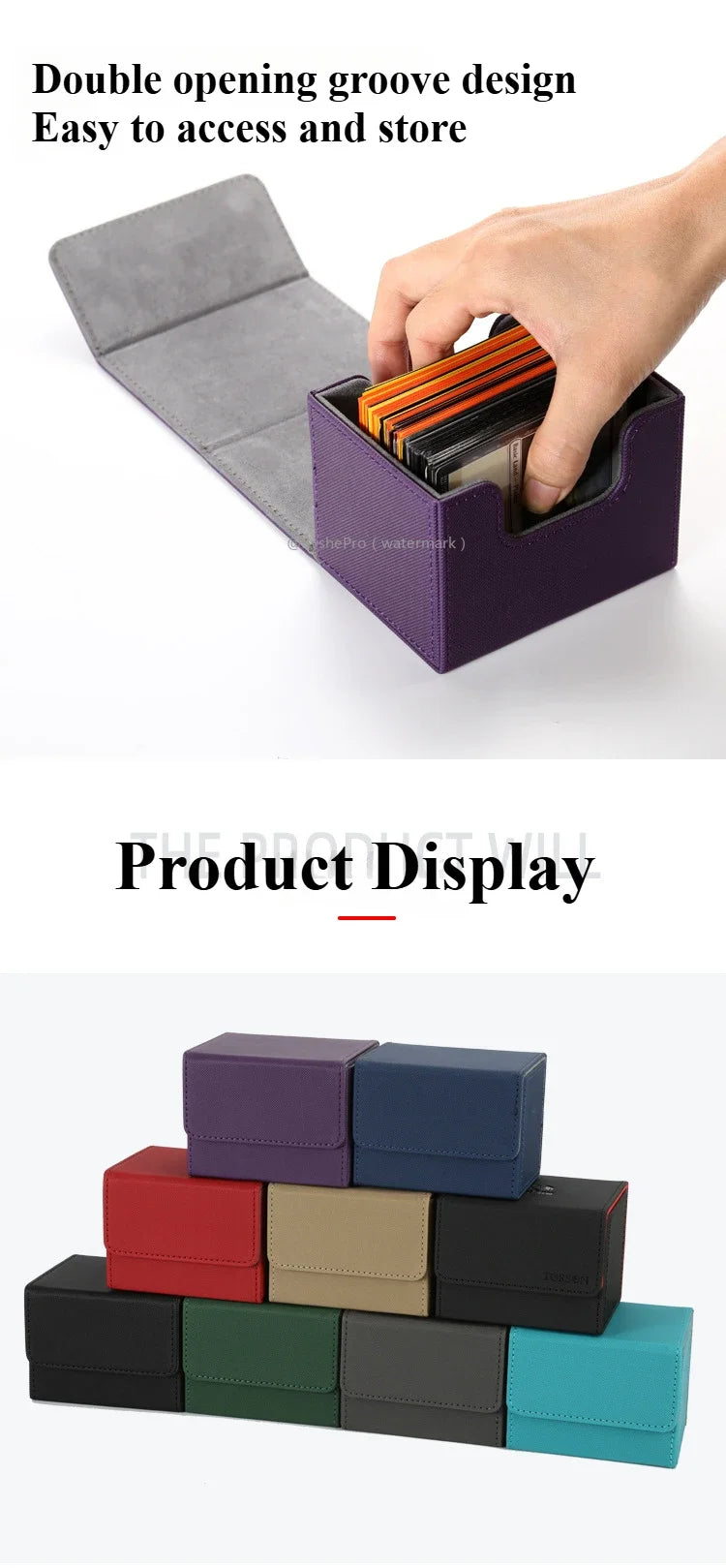 Card Deck Boxes 100 Count — Available in Multiple Colors