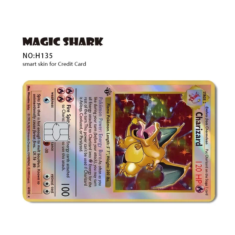 Vintage Art Credit & Debit Card Skins – Holographic Anime Card Stickers