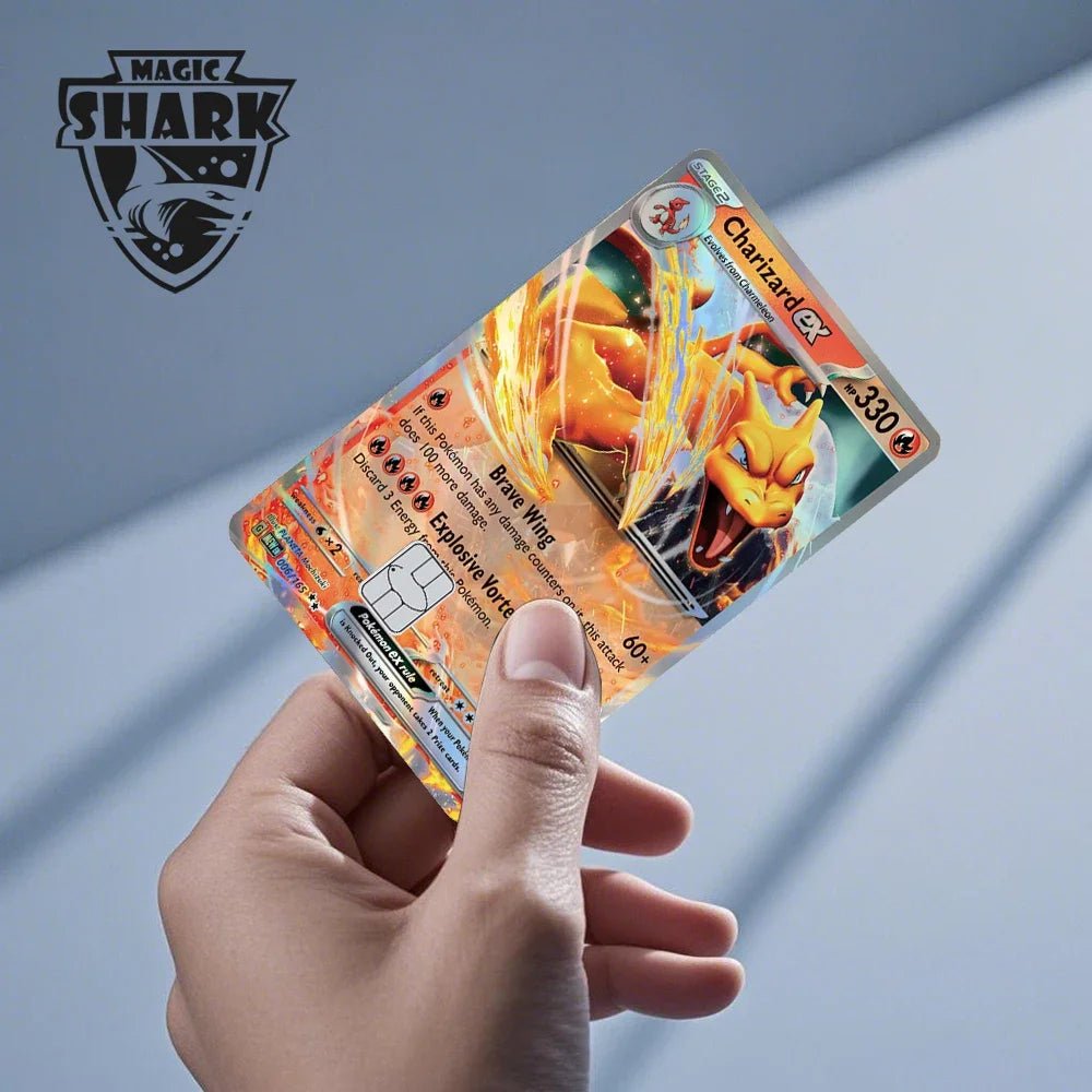 Vintage Art Credit & Debit Card Skins – Holographic Anime Card Stickers