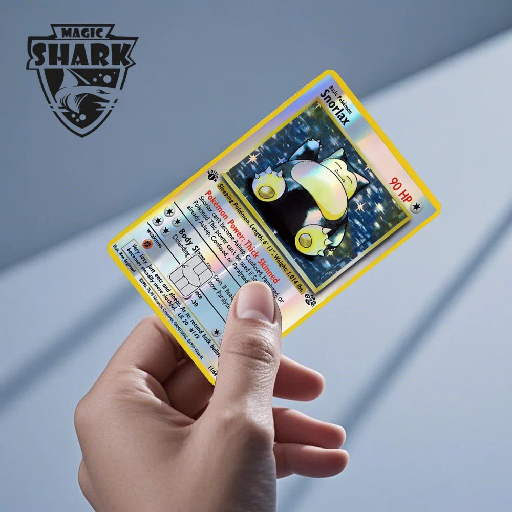 Vintage Art Credit & Debit Card Skins – Holographic Anime Card Stickers