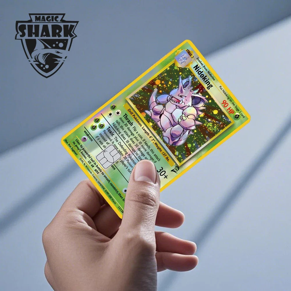 Vintage Art Credit & Debit Card Skins – Holographic Anime Card Stickers