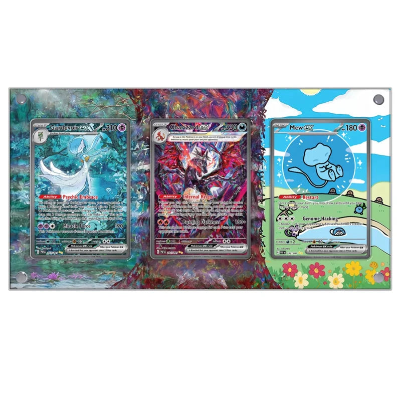 Acrylic Card Display Case — Multi Card Collector Frame | UV Protected