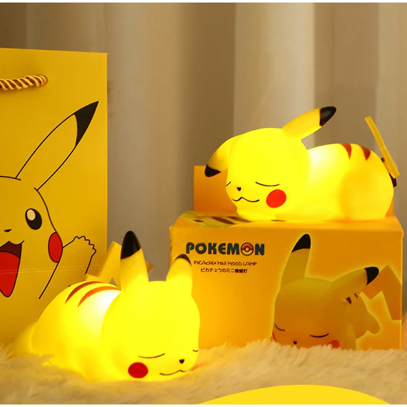 Sleeping Mouse Anime Character LED Mood Lamp — Mini Night Light | Soft Warm Glow