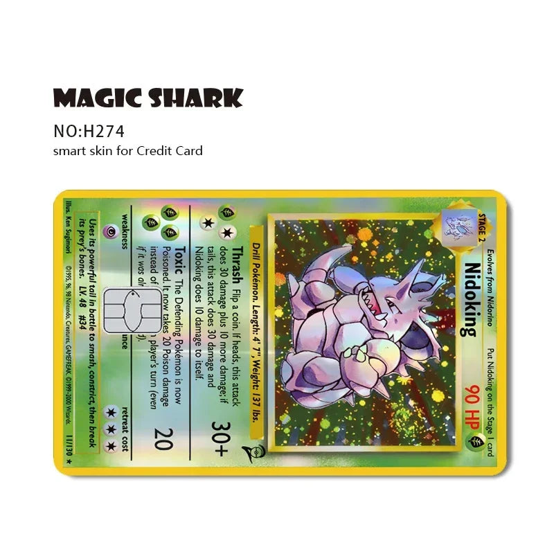 Vintage Art Credit & Debit Card Skins – Holographic Anime Card Stickers