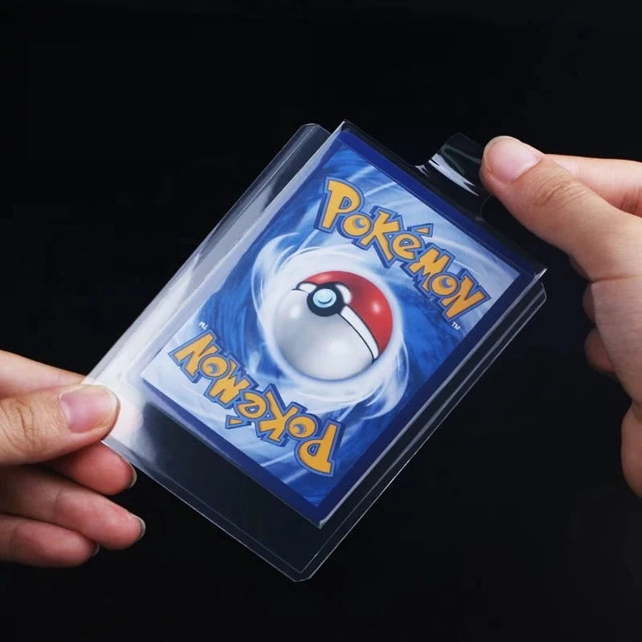 Pull Tab Card Sleeves — Easy Removal from Toploaders