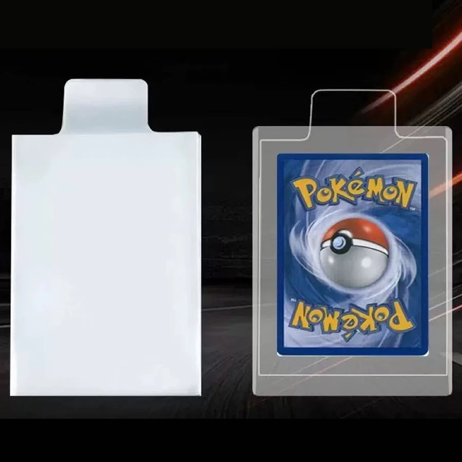 Pull Tab Card Sleeves — Easy Removal from Toploaders