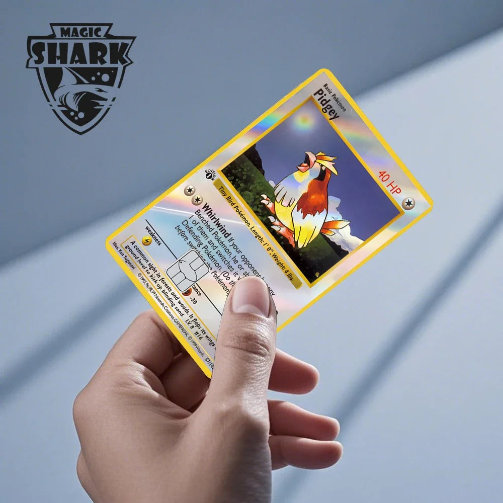 Vintage Art Credit & Debit Card Skins – Holographic Anime Card Stickers