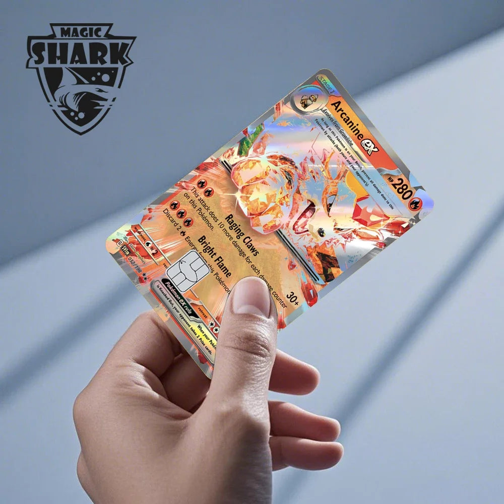 Vintage Art Credit & Debit Card Skins – Holographic Anime Card Stickers