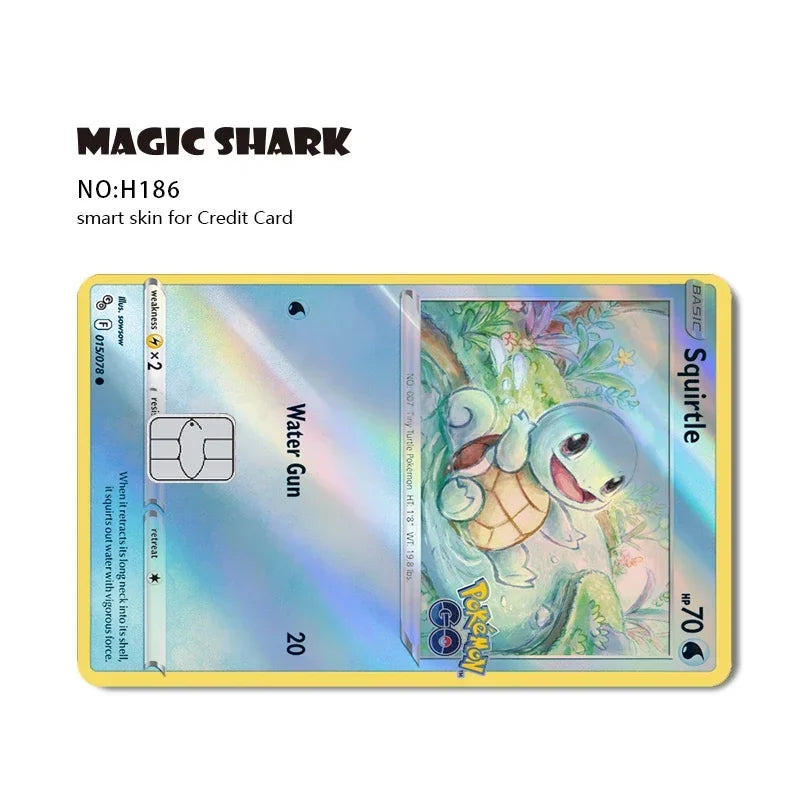 Vintage Art Credit & Debit Card Skins – Holographic Anime Card Stickers