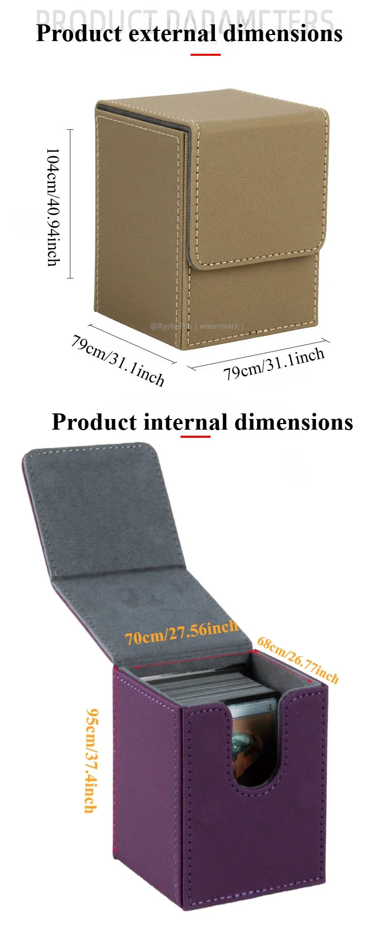 Card Deck Boxes 100 Count — Available in Multiple Colors