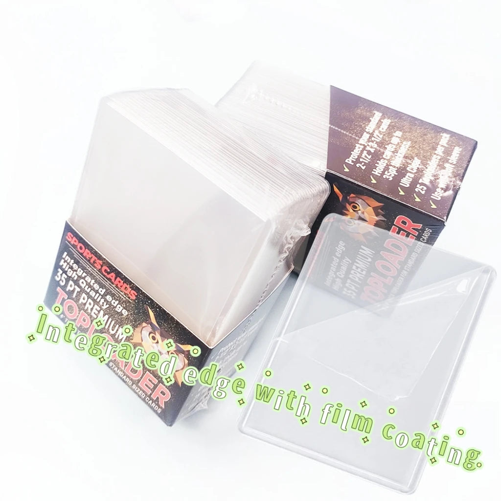 Premium Toploaders (25 Pack) — Rigid Card Protection
