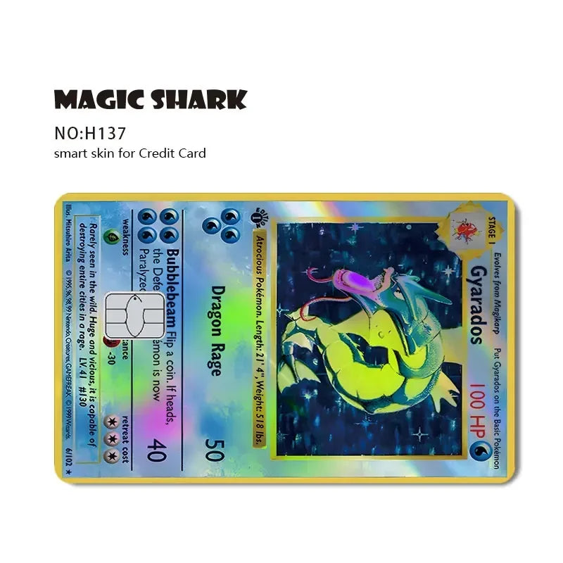 Vintage Art Credit & Debit Card Skins – Holographic Anime Card Stickers