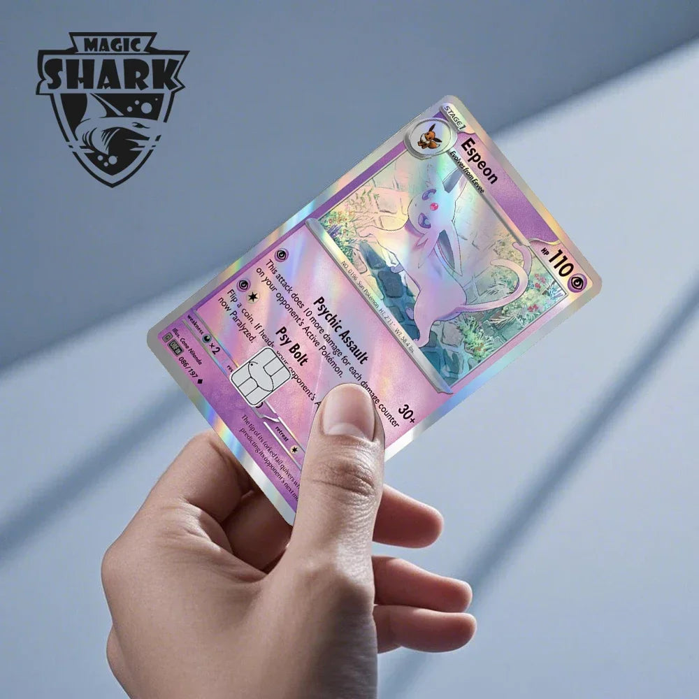 Vintage Art Credit & Debit Card Skins – Holographic Anime Card Stickers